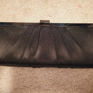 Black clutch purse